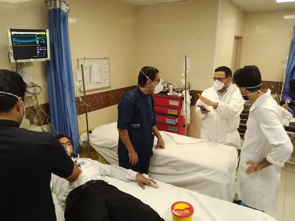 اصابة اكثر من 100 شخص اثر حادث تسرب الامونياك في مصنع جنوب ايران